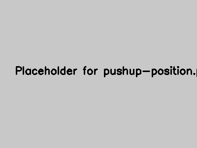 Push-up position diagram