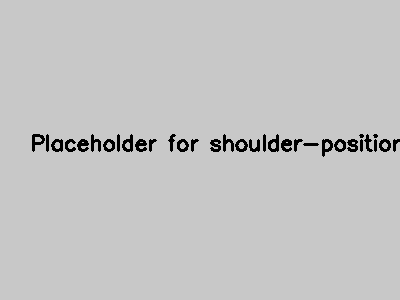 Shoulder press position diagram